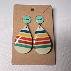 Positive affirmation earrings